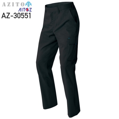 アイトス AZ-30551 ストレッチカーゴパンツ（ノータック）（男女兼用 