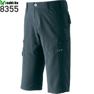 Asahicho 8355 ハーフパンツ（ノータック）│アサヒチョウ,旭蝶繊維