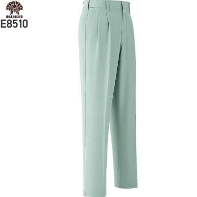 新品✴️未使用✴️アダバット　ワンピース&ペチコート付き　42(LL)　グリーン Asahicho E8510 パンツ（ツータック）／JIS T8118適合／エコマーク認定