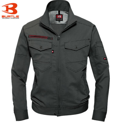 BURTLE フィッシングジャケット グレー BURTLE フィッシングジャケット グレー