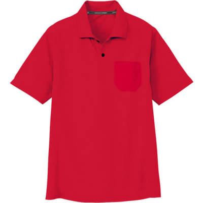 コーコス信岡 AS-1657 吸汗速乾半袖ポロシャツ（胸ポケットあり