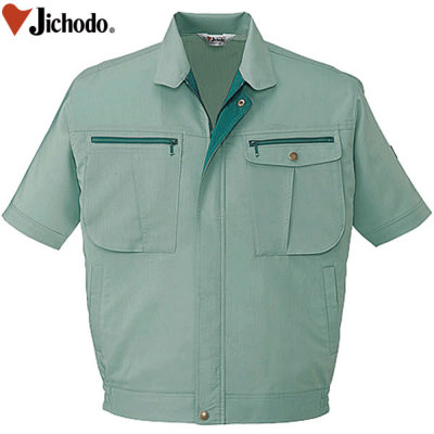 自重堂 45910 ストレッチ半袖ブルゾン│じちょうどう Jichodo｜作業着