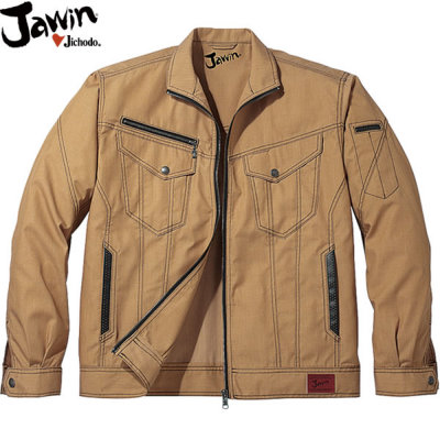自重堂 56400 長袖ジャンパー デニム調│Jawin（ジャウィン）［16SS