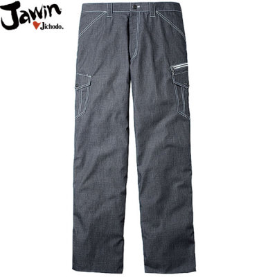 自重堂 56402 ノータックカーゴパンツ デニム調│Jawin