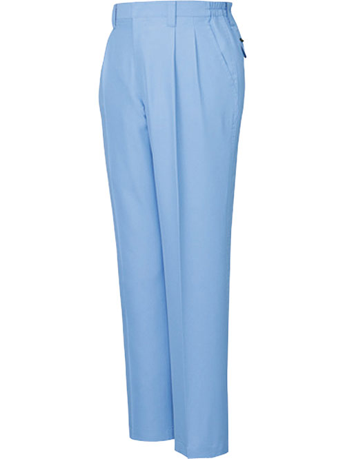 自重堂 84301 エコ低発塵製品静電ツータックパンツ│じちょうどう