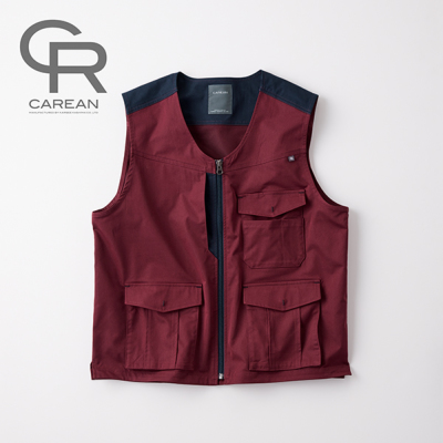 カーシーカシマ CAH167 ベスト（UNISEX）│CAREAN（キャリーン）KARSEE