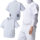 【服のみ単品】アタックベース 005 空調風神服 半袖白衣ブルゾン
