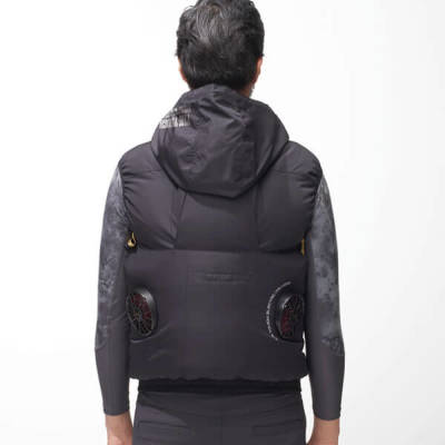 デバイス選択可】アタックベース 5540 空調風神服 チタンフードベスト