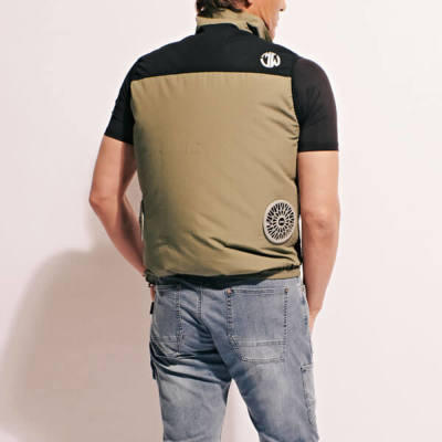 デバイス選択可】自重堂 54140 空調服™ ベスト(綿100%)│Jawin