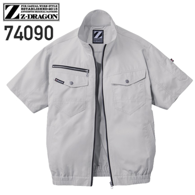 デバイス選択可】自重堂 74090 空調服™ 半袖ブルゾン