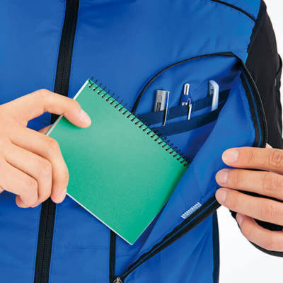 デバイス選択可】アイトス AZ-50195 空調服™ ベスト(ポリ100