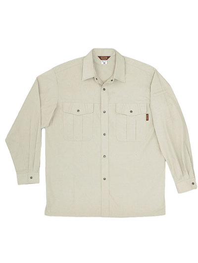 桑和 535 長袖シャツ 綿100％ ソフト加工│SOWA（そうわ）｜作業着通販