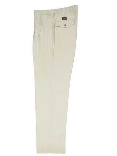 桑和 539 スラックス ツータック（脇ゴム） 綿100％│SOWA（そうわ