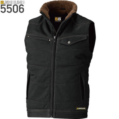 桑和 5506 防寒ベスト│G.GROUND（ジーグランド）｜作業着通販アルベ