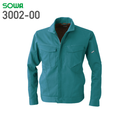 桑和 3002-00 長袖ブルゾン／JIS T8118適合│SOWA［19AW］｜作業着通販