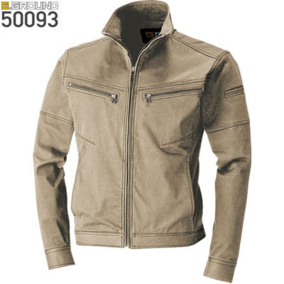 ≪廃番≫桑和 50093 ストレッチ長袖ブルゾン［18AW］│G.GROUND（ジー