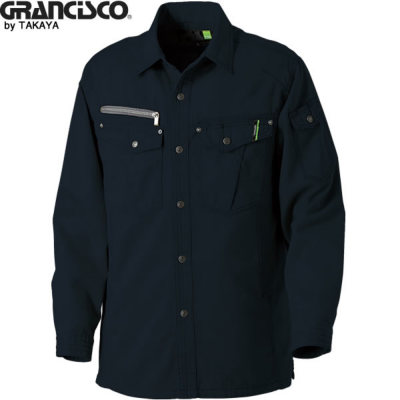 タカヤ商事 GC5005 綿100％ ワークシャツ│GRANCISCO（グランシスコ