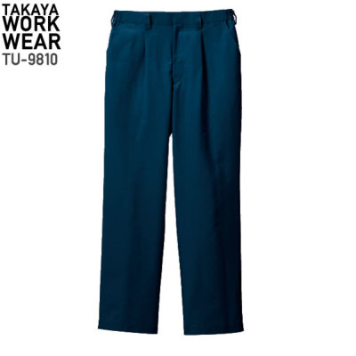 タカヤ商事 TU9810 ワンタック パンツ│爽着（そうちゃく）｜作業着