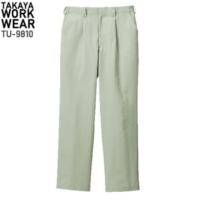 タカヤ商事 TU9810 ワンタック パンツ│爽着（そうちゃく）｜作業着